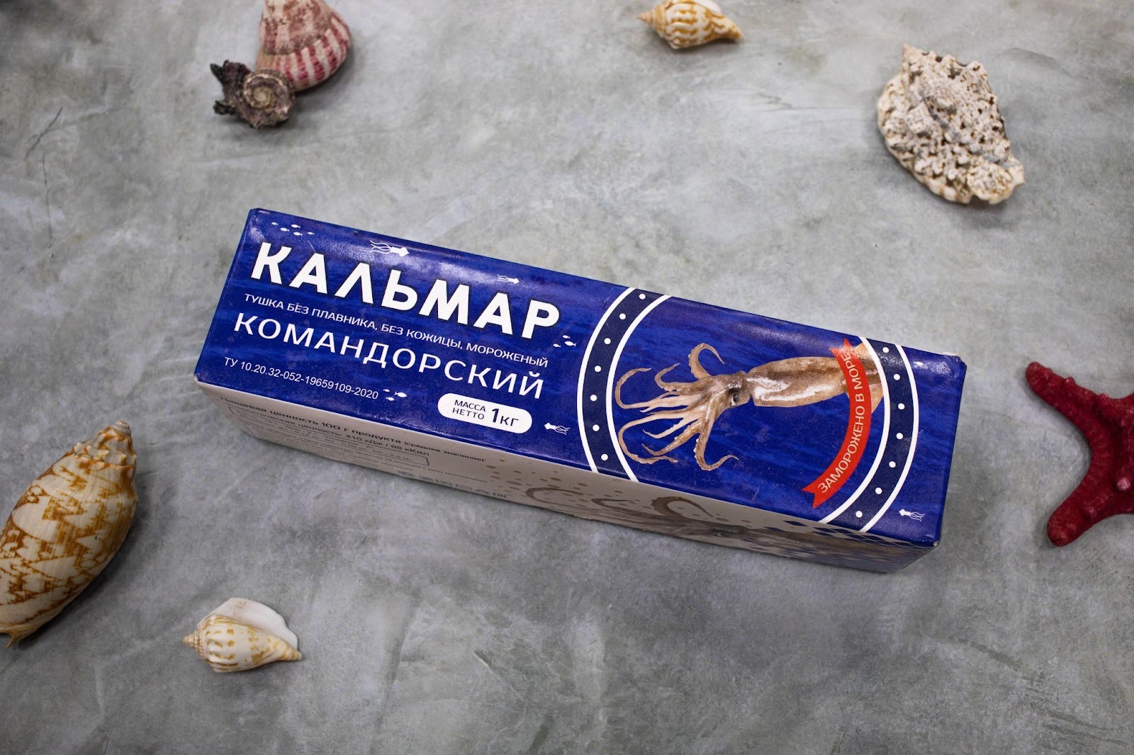 Кальмар "командорский" 